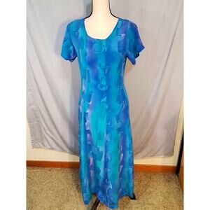 Simply Silk blue dress.